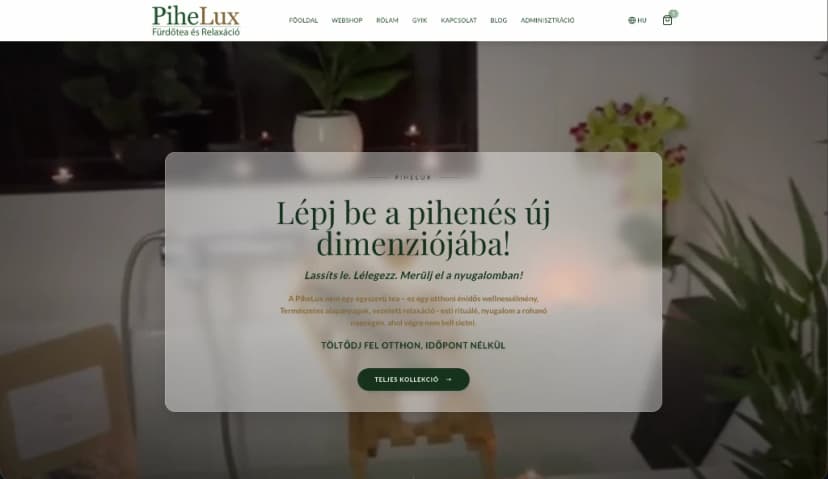 PiheLux.com - Esettanulmány